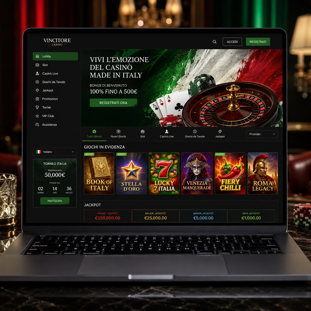 Casino Online in Italia 2026: Guida ai Bonus di Benvenuto, alle Licenze ADM e ai Migliori Portali come Winnita Casino per Giocare in Sicurezza